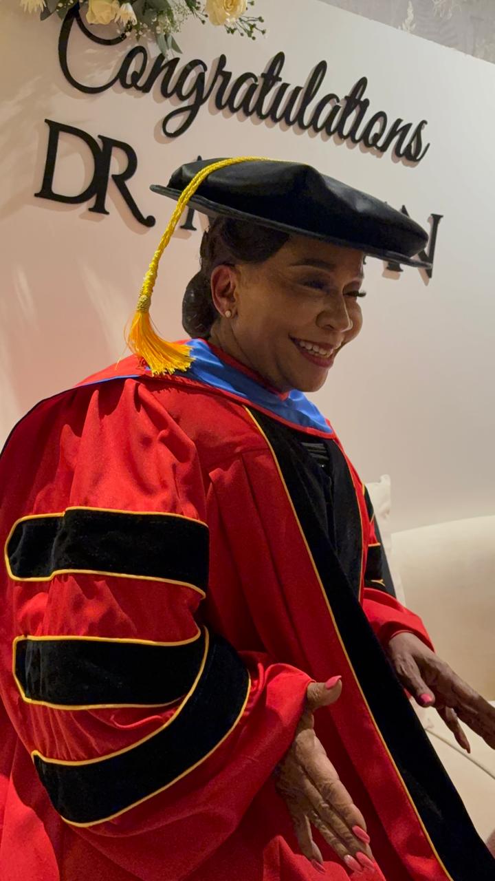 Dr Thabile Joyce Morgan Awarded Distinguished Professorship by Pebble Hills University